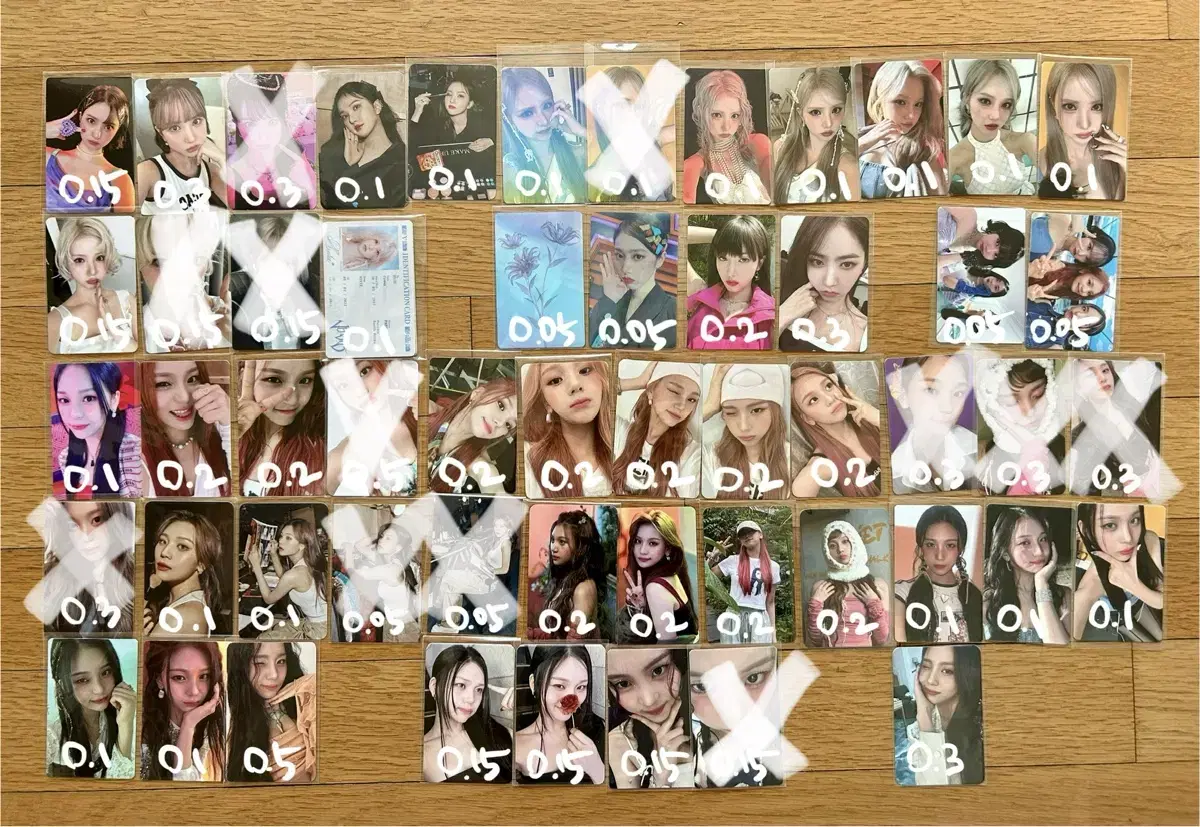 GFRIEND VIVIZ アルバム トレカ まとめ売り VIVIZ VOYAGE ALBUM ALL VERSION PHOTOCARD OFFICIAL EUNHA SINB
